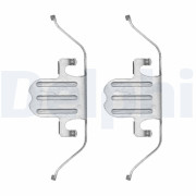 LX0494 Sada příslušenství, obložení kotoučové brzdy DELPHI