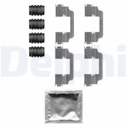 LX0584 Sada příslušenství, obložení kotoučové brzdy DELPHI