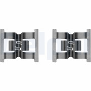 LX0682 Sada příslušenství, obložení kotoučové brzdy DELPHI