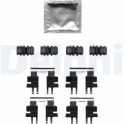 LX0695 Sada prislusenstvi, oblozeni kotoucove brzdy DELPHI