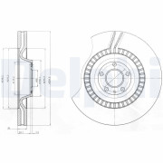 BG9070C DELPHI brzdový kotúč BG9070C DELPHI