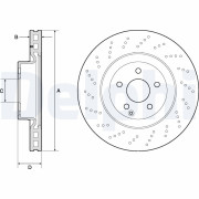 BG9188C DELPHI brzdový kotúč BG9188C DELPHI