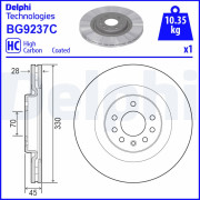 BG9237C DELPHI brzdový kotúč BG9237C DELPHI