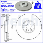 BG9418BC DELPHI brzdový kotúč BG9418BC DELPHI