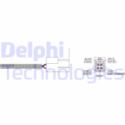 ES20172-12B1 Lambda sonda DELPHI