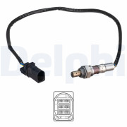 ES21291-12B1 DELPHI lambda sonda ES21291-12B1 DELPHI