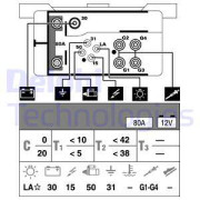 HDC116 Řídicí jednotka, doba žhavení DELPHI