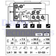 HDC134 Řídicí jednotka, doba žhavení DELPHI
