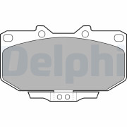LP1056 DELPHI sada brzdových platničiek kotúčovej brzdy LP1056 DELPHI