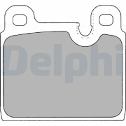 LP1108 DELPHI sada brzdových platničiek kotúčovej brzdy LP1108 DELPHI
