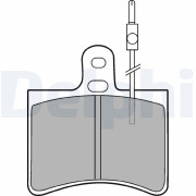 LP113 DELPHI sada brzdových platničiek kotúčovej brzdy LP113 DELPHI