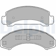LP1168 Sada brzdových destiček, kotoučová brzda DELPHI