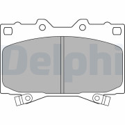 LP1308 DELPHI sada brzdových platničiek kotúčovej brzdy LP1308 DELPHI