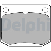 LP131 DELPHI sada brzdových platničiek kotúčovej brzdy LP131 DELPHI