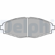 LP1390 DELPHI sada brzdových platničiek kotúčovej brzdy LP1390 DELPHI