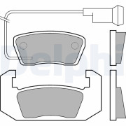 LP143 DELPHI sada brzdových platničiek kotúčovej brzdy LP143 DELPHI