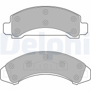 LP1666 Sada brzdových destiček, kotoučová brzda DELPHI
