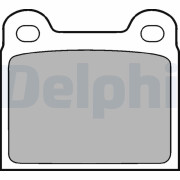 LP18 DELPHI sada brzdových platničiek kotúčovej brzdy LP18 DELPHI