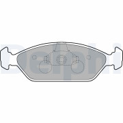 LP1805 Sada brzdových destiček, kotoučová brzda DELPHI