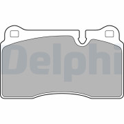 LP2009 DELPHI sada brzdových platničiek kotúčovej brzdy LP2009 DELPHI
