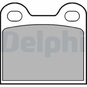 LP21 DELPHI sada brzdových platničiek kotúčovej brzdy LP21 DELPHI