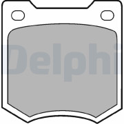 LP23 DELPHI sada brzdových platničiek kotúčovej brzdy LP23 DELPHI