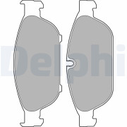 LP2301 Sada brzdových destiček, kotoučová brzda DELPHI
