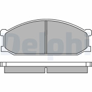 LP280 DELPHI sada brzdových platničiek kotúčovej brzdy LP280 DELPHI