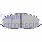 LP3450 DELPHI sada brzdových platničiek kotúčovej brzdy LP3450 DELPHI