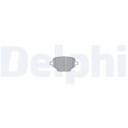 LP3580 DELPHI sada brzdových platničiek kotúčovej brzdy LP3580 DELPHI