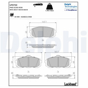 LP3732 DELPHI sada brzdových platničiek kotúčovej brzdy LP3732 DELPHI
