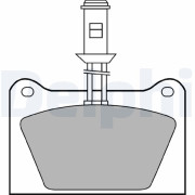 LP435 DELPHI sada brzdových platničiek kotúčovej brzdy LP435 DELPHI