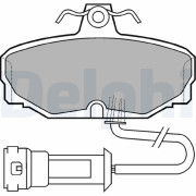 LP557 Brzdové destičky DELPHI