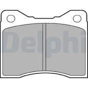 LP60 DELPHI sada brzdových platničiek kotúčovej brzdy LP60 DELPHI