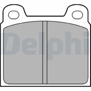 LP61 DELPHI sada brzdových platničiek kotúčovej brzdy LP61 DELPHI