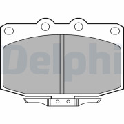 LP621 DELPHI sada brzdových platničiek kotúčovej brzdy LP621 DELPHI