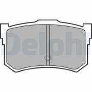 LP678 DELPHI sada brzdových platničiek kotúčovej brzdy LP678 DELPHI