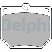 LP78 Sada brzdových destiček, kotoučová brzda DELPHI
