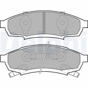 LP895 Sada brzdových destiček, kotoučová brzda DELPHI