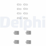 LX0075 DELPHI sada príslużenstva oblożenia kotúčovej brzdy LX0075 DELPHI