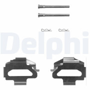 LX0150 DELPHI sada príslużenstva oblożenia kotúčovej brzdy LX0150 DELPHI