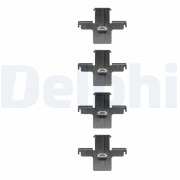 LX0222 Sada příslušenství, obložení kotoučové brzdy DELPHI
