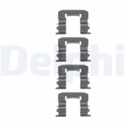 LX0239 DELPHI sada príslużenstva oblożenia kotúčovej brzdy LX0239 DELPHI