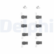LX0244 Sada příslušenství, obložení kotoučové brzdy DELPHI