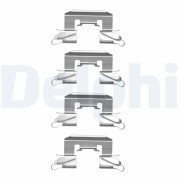 LX0507 DELPHI sada príslużenstva oblożenia kotúčovej brzdy LX0507 DELPHI