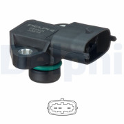 PS10225 Senzor tlaku sacího potrubí DELPHI