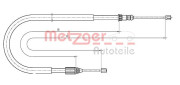 10.6699 METZGER żażné lanko parkovacej brzdy 10.6699 METZGER