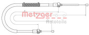 10.6895 METZGER żażné lanko parkovacej brzdy 10.6895 METZGER