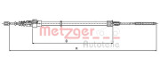 10.7135 METZGER żażné lanko parkovacej brzdy 10.7135 METZGER