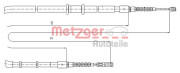 10.7545 METZGER żażné lanko parkovacej brzdy 10.7545 METZGER